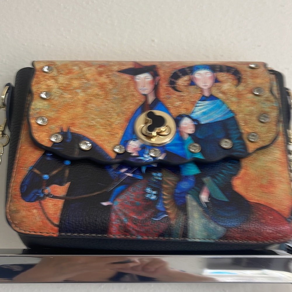 Women’s mini crossbody bag by Yalguun. - Picture 4 of 7